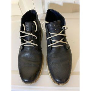 Cole‎ Haan Grand OS Men’s Sz 8M Blue Leather Ankle Boot